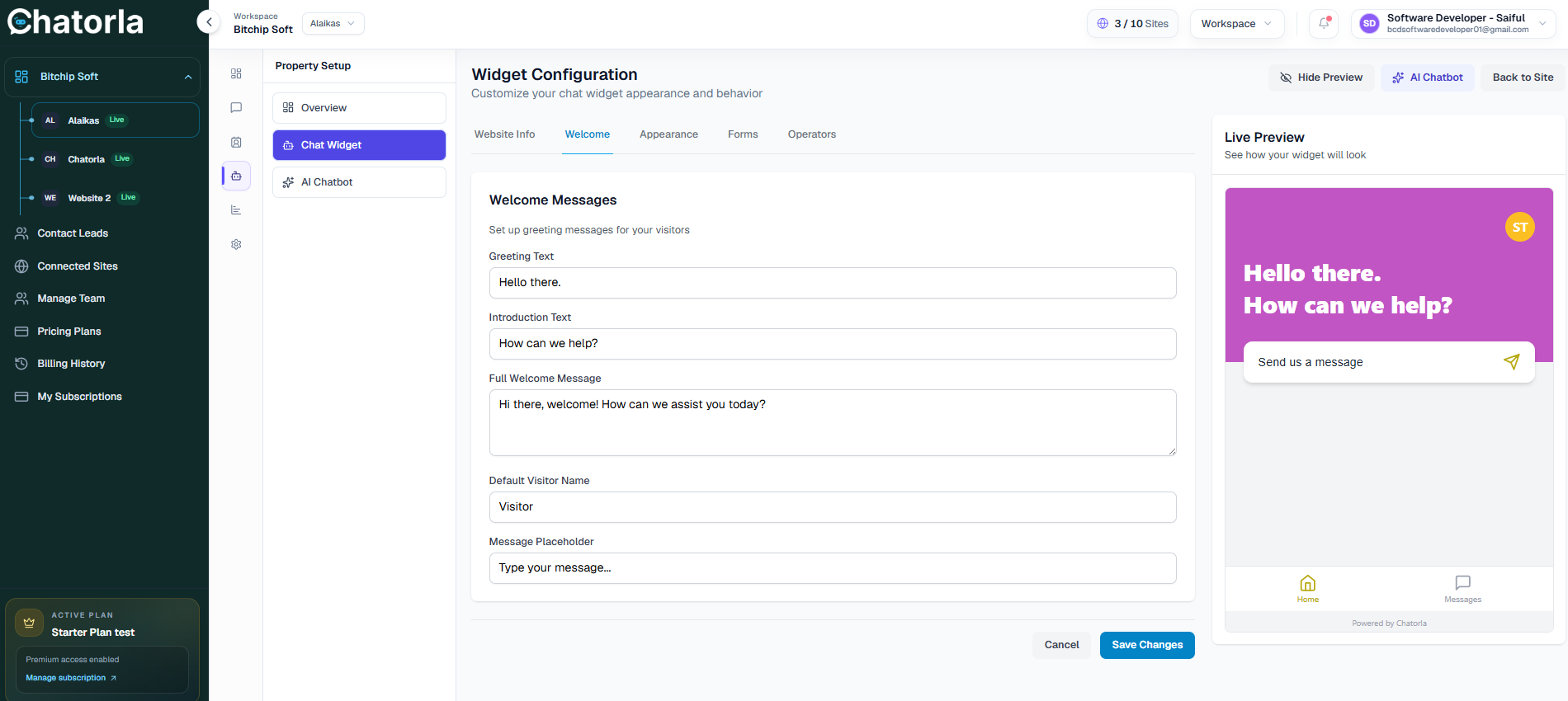 Widget Configuration 2