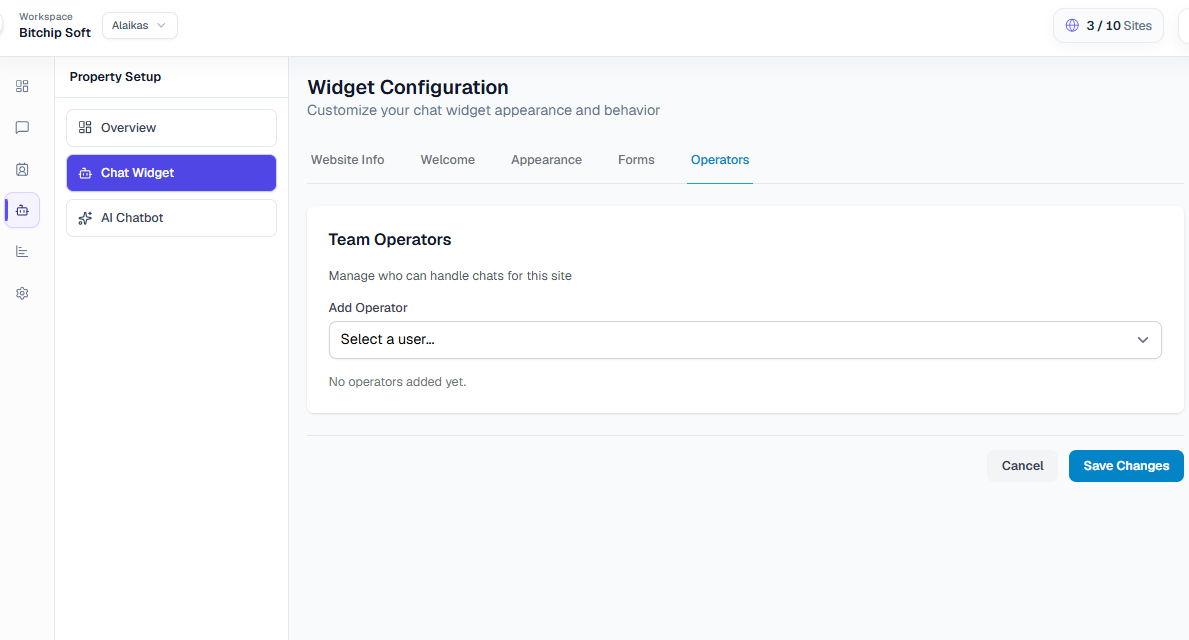 Widget Configuration 6